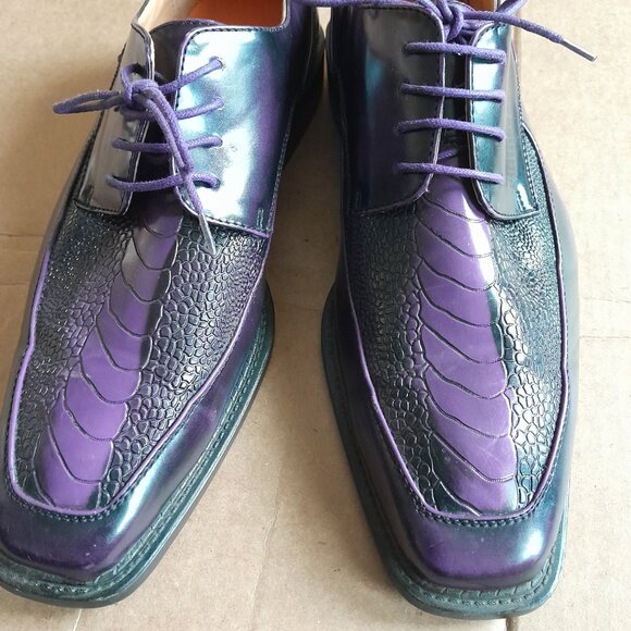Antonio Cerrelli Elite Men’s Dress Shoes Brown Lace up Leather Size 12 main image 8